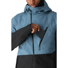 686 Hydra Thermagraph Jacket Stellar Blue Colorblock 2025 Mens Snowboard Coat