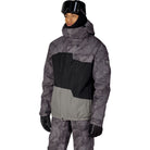 686 Men's Geo Insulated Jacket Charcoal Hemisphere Colorblock 2027 Mens Snowboard Jackets
