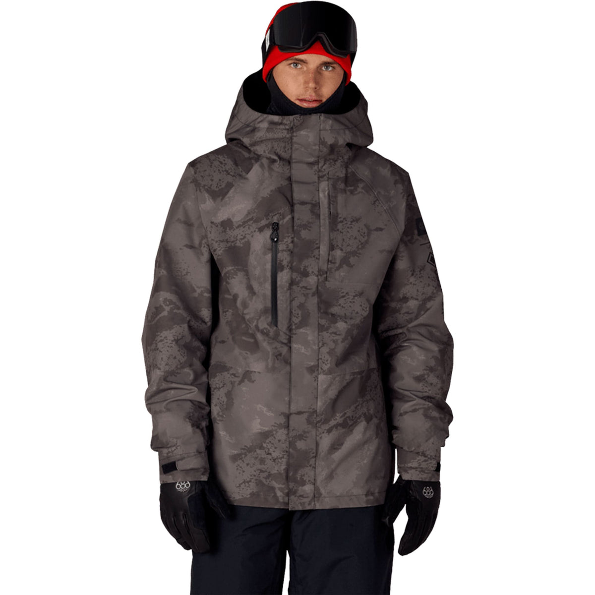 686 Men's Gore-Tex Core Shell Jacket Charcoal Hemisphere 2027 Mens Snowboard Jackets