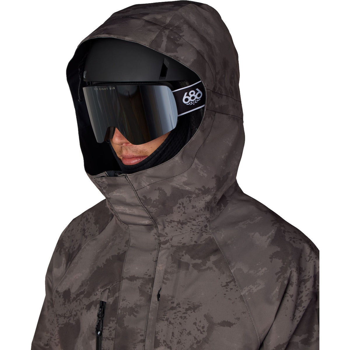 686 Men's Gore-Tex Core Shell Jacket Charcoal Hemisphere 2027 Mens Snowboard Jackets
