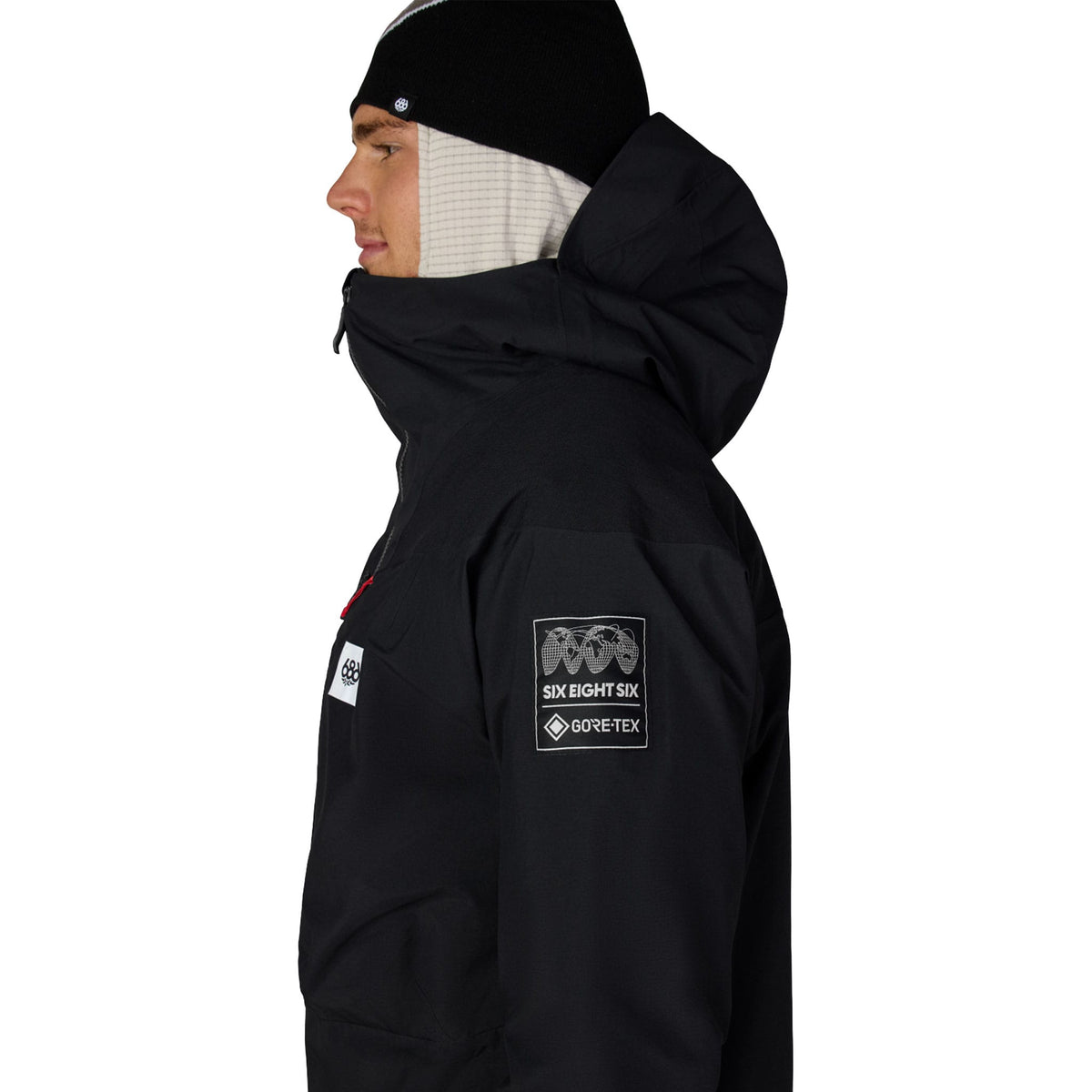 686 Men's Gore-Tex Dispatch Thermagraph Jacket Black 2027 Mens Snowboard Jackets