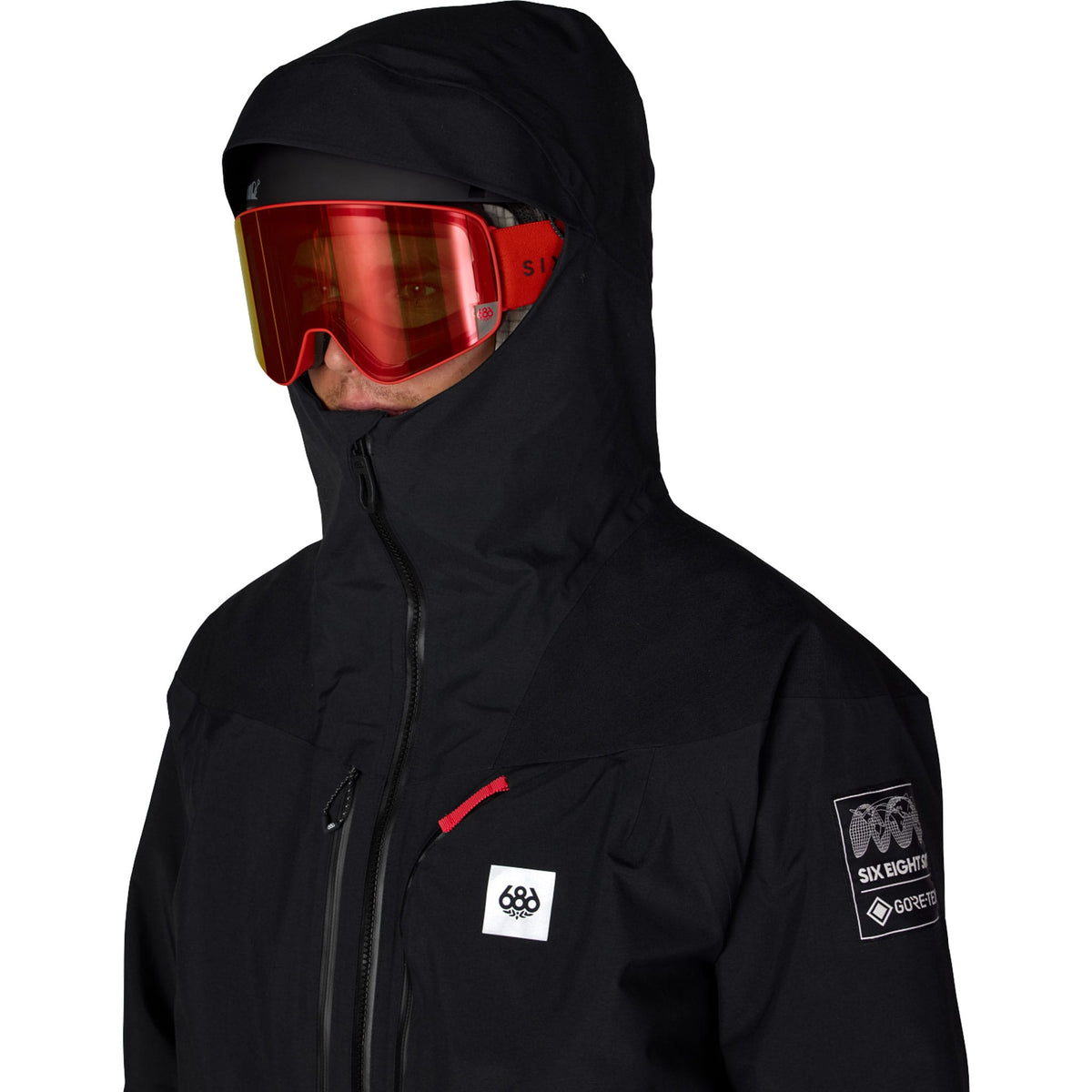 686 Men's Gore-Tex Dispatch Thermagraph Jacket Black 2027 Mens Snowboard Jackets