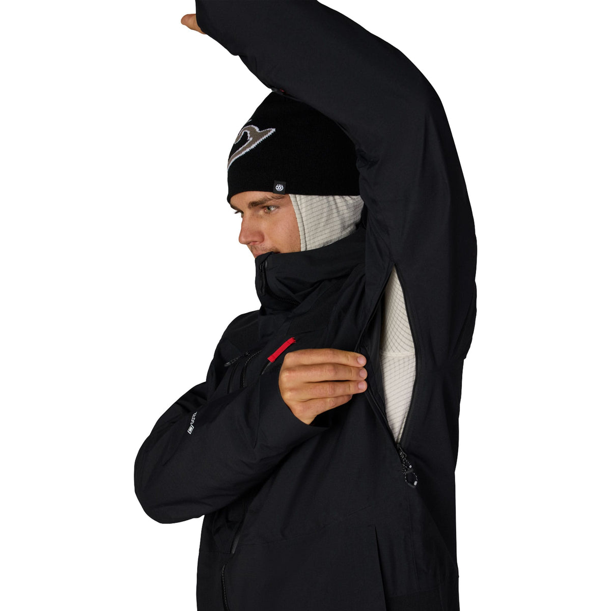 686 Men's Gore-Tex Dispatch Thermagraph Jacket Black 2027 Mens Snowboard Jackets