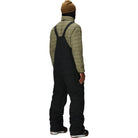 686 Men's Hot Lap Insulated Bib Black 2027 Mens Snowboard Pants