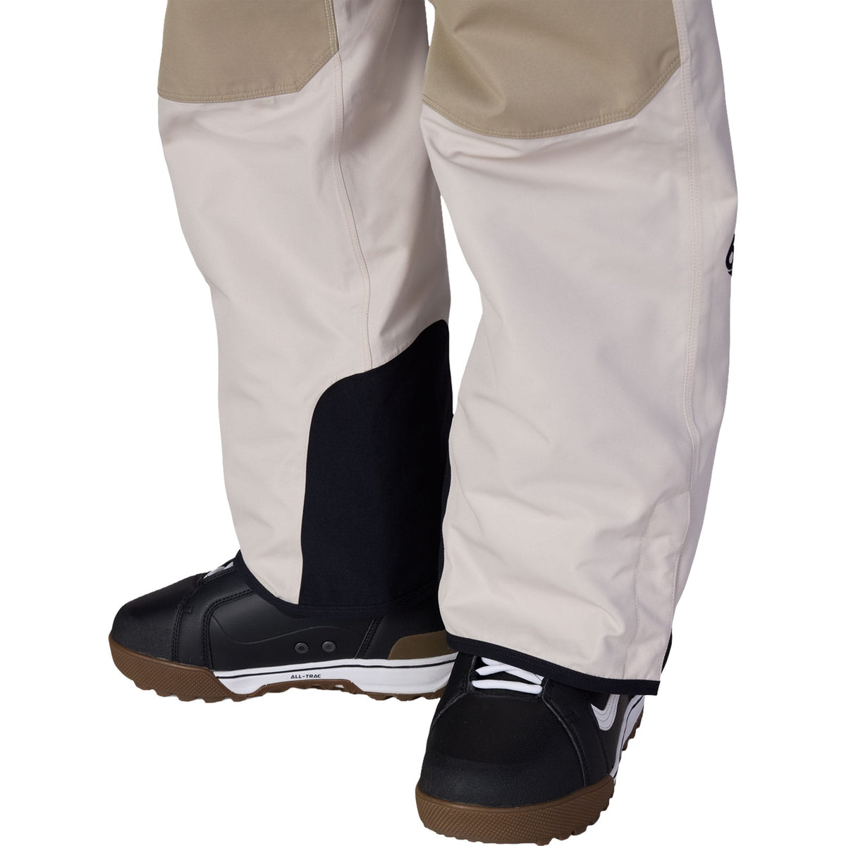 686 Men's Hot Lap Insulated Bib Limestone Khaki Colorblock 2027 Mens Snowboard Pants