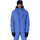 686 Men's Hydra Thermagraph Jacket Alpenglow Blue Grid 2027 Mens Snowboard Jackets