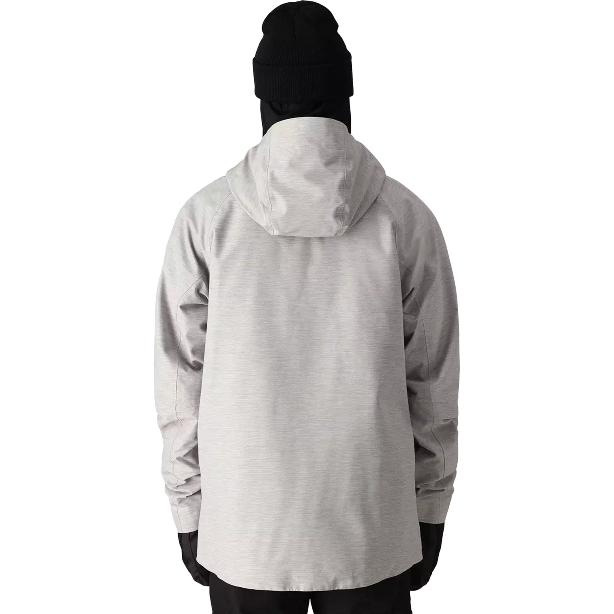 686 Men's Hydra Thermagraph Jacket White Heather - Sanction Skate