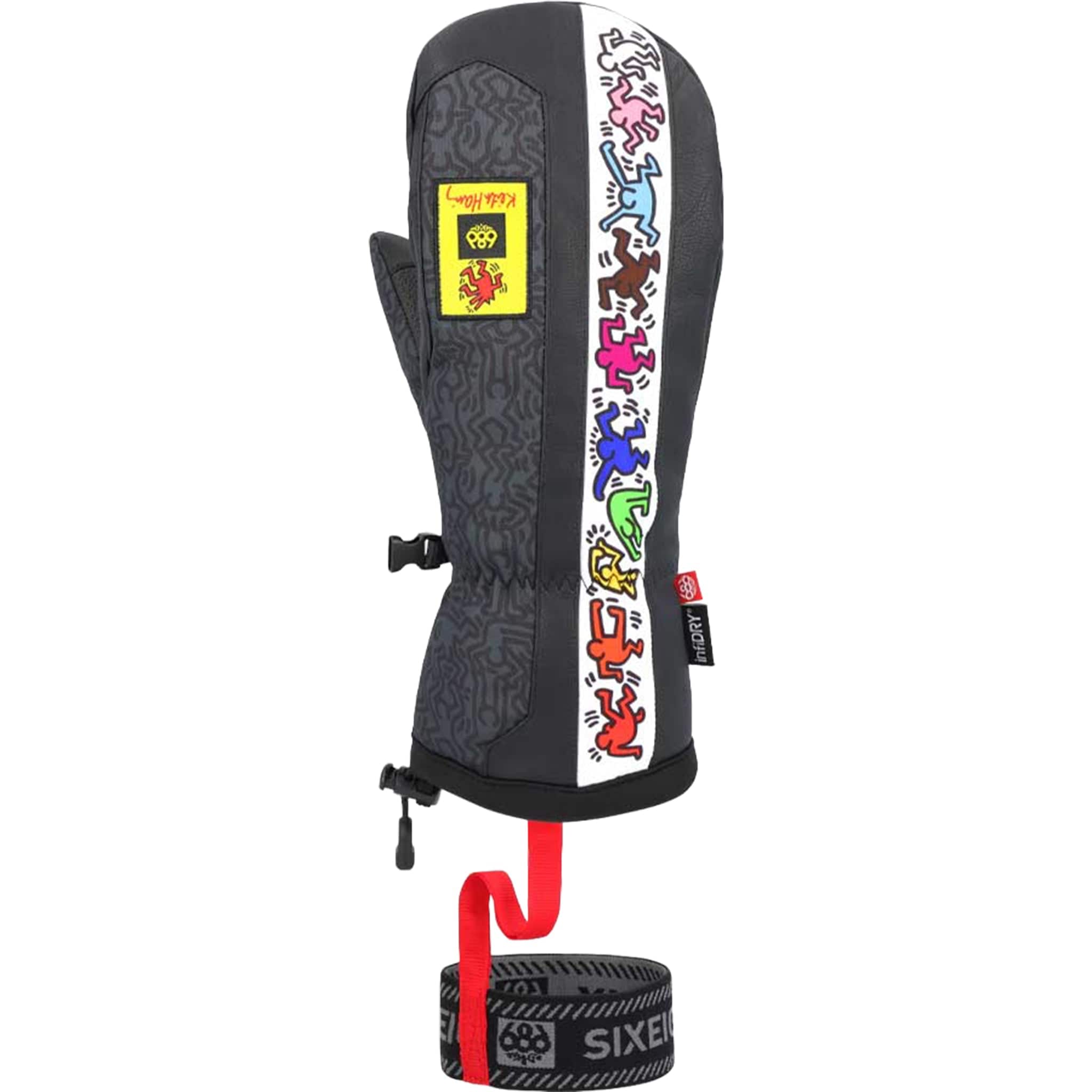 686 Men's Team Merino Mitt Keith Haring Gloves & Mitts