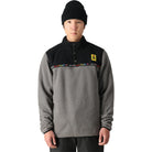 686 Men's Tioga Fleece Pullover Keith Haring Rhino Grey Mens Thermal