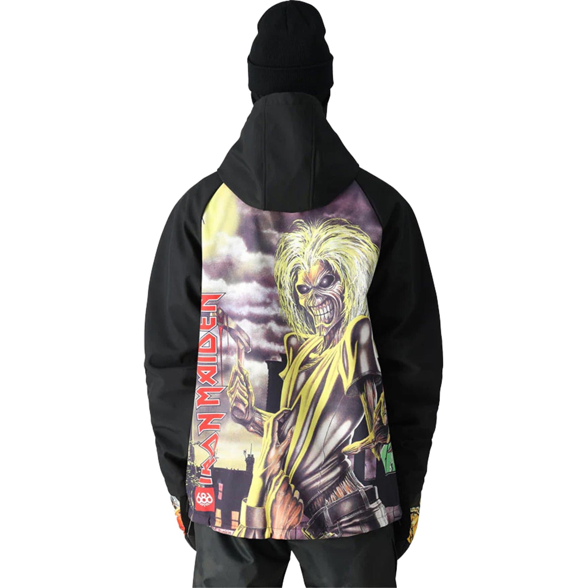 686 Men's Waterproof Hoodie Iron Maiden Killers Mens Thermal