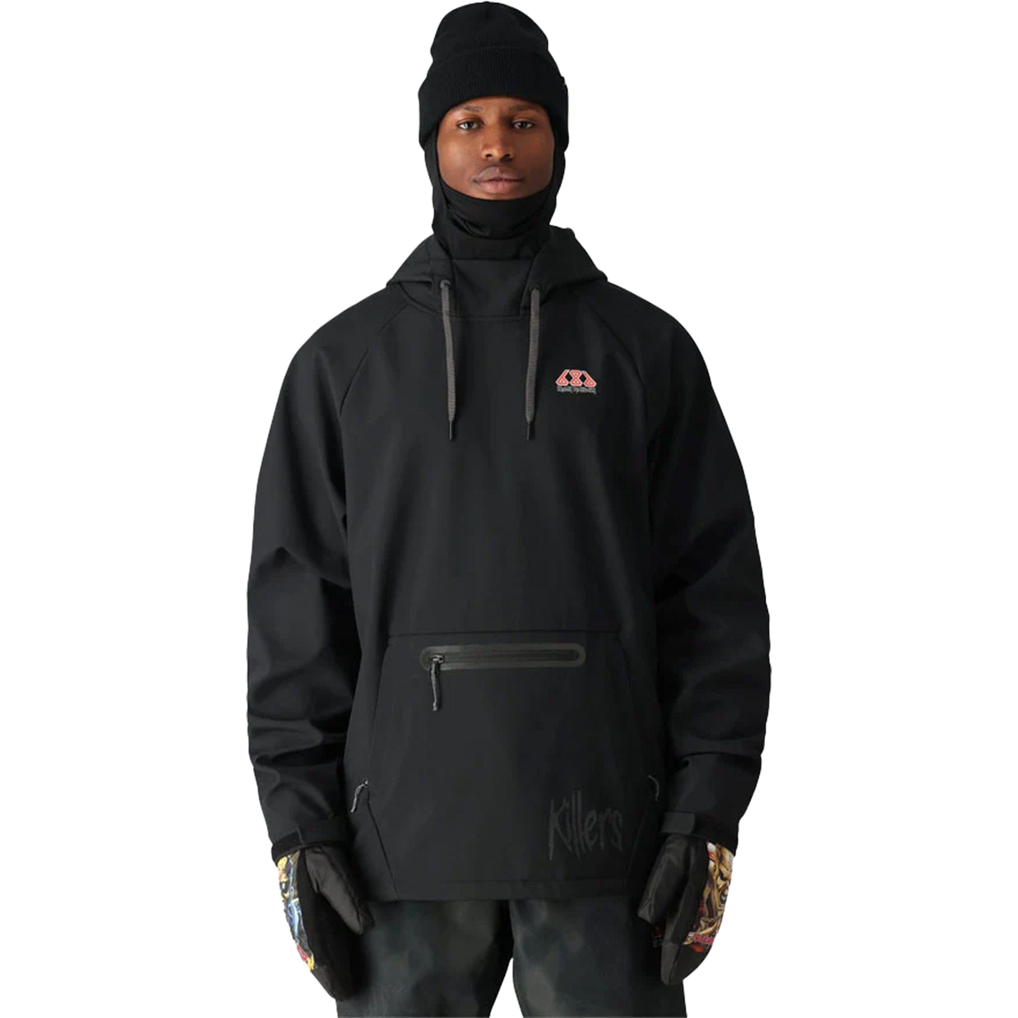 686 Men's Waterproof Hoodie Iron Maiden Killers Mens Thermal
