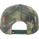 686 Mid-Pro Wreath Unstructured 5 Panel Mesh Hat Moss Green Hats