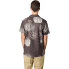 686 Nomad Perforated Button Down Shirt Black Desert Floral Button Up