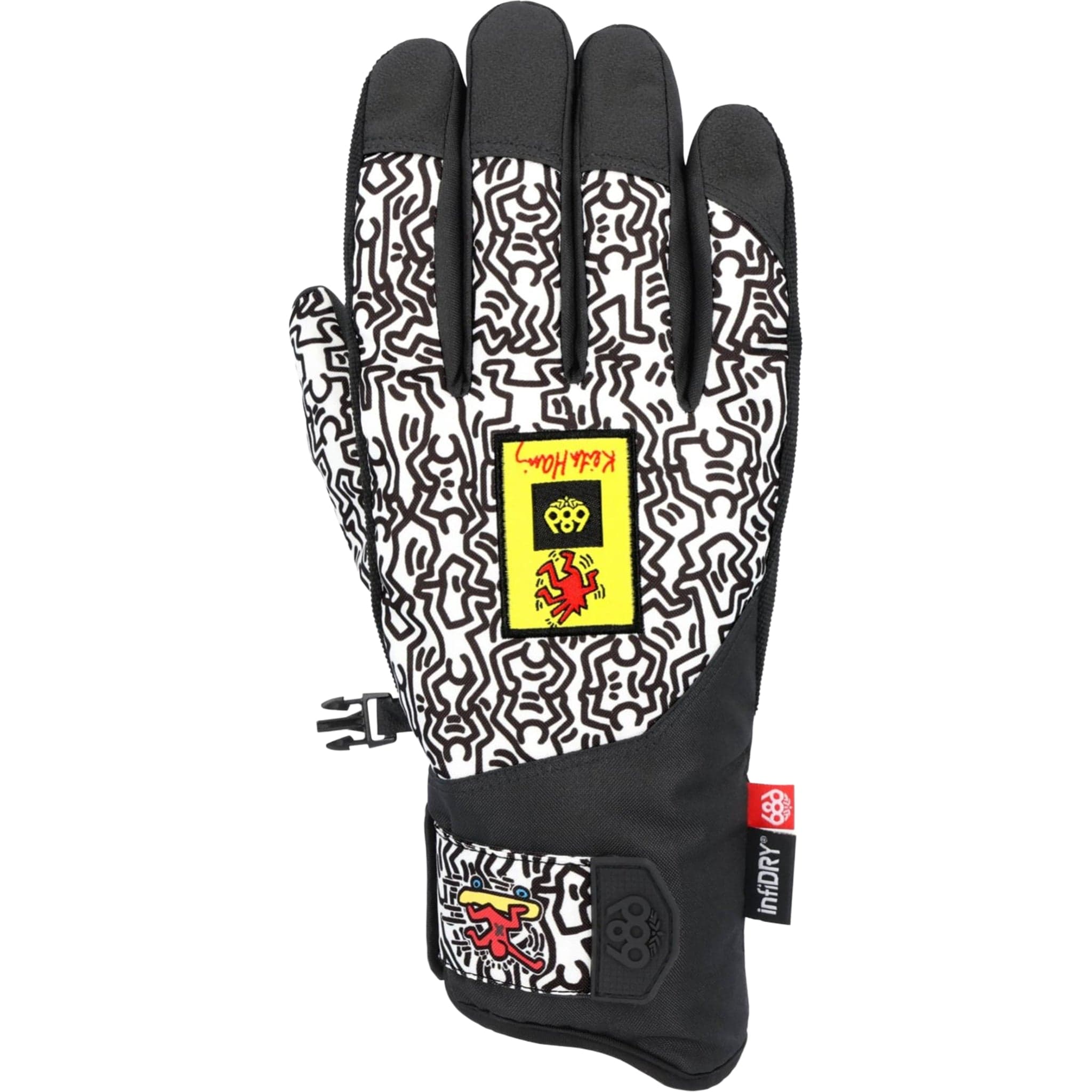 686 Primer Glove Keith Haring White Gloves & Mitts