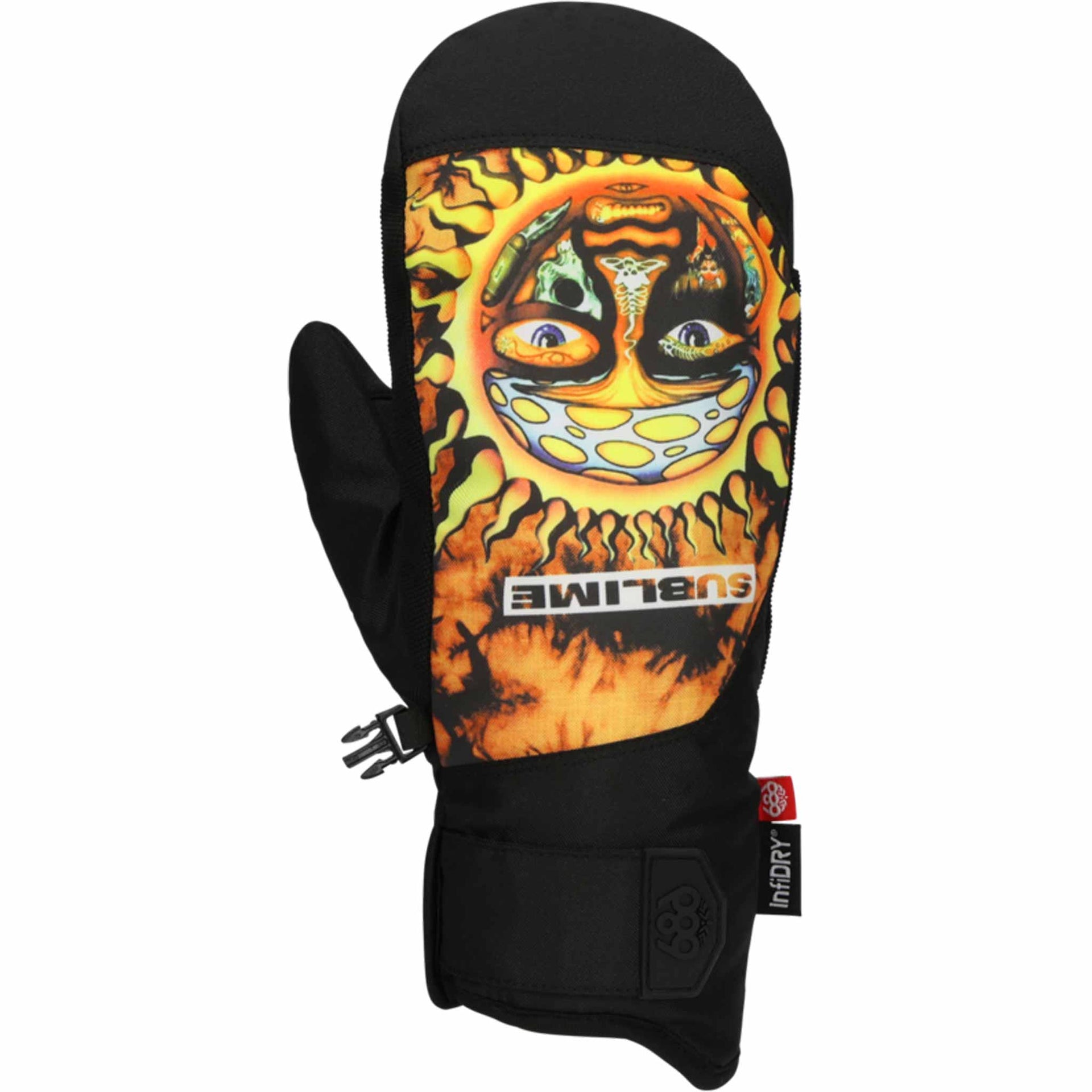 686 Primer Mitt Sublime Orange Tie Dye 2026 – Sanction Skate And Snow