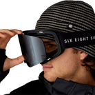 686 Smarty Magnetic Goggle Pack Black Silver Mirror Amber 2027 Goggles