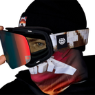 686 Smarty Magnetic Goggle Pack Metallica Solar Mirror Black 2027 Goggles