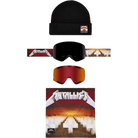 686 Smarty Magnetic Goggle Pack Metallica Solar Mirror Black 2027 Goggles