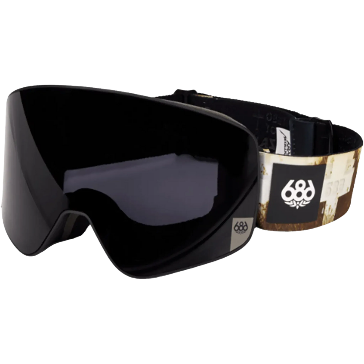 686 Smarty Magnetic Goggle Pack Metallica Solar Mirror Black 2027 Goggles