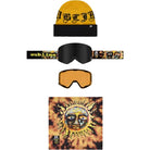 686 Smarty Magnetic Goggle Pack  Sublime Black Amber 2027 Goggles