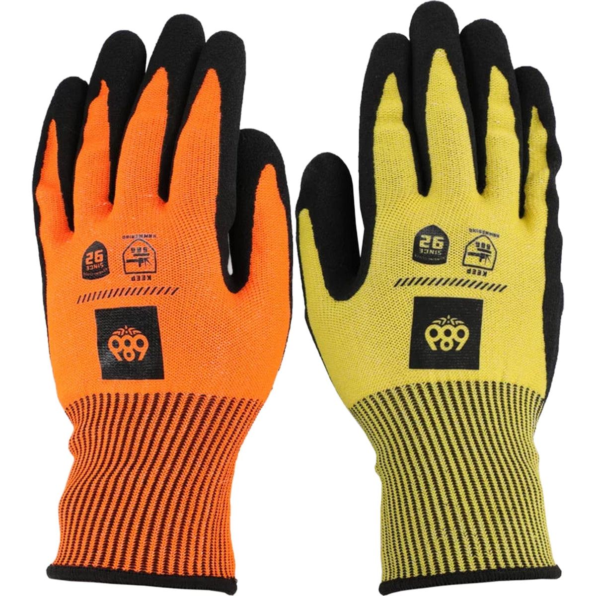 686 Waterproof Project Glove 2PK Bright Pack - Sanction Skate And Snow