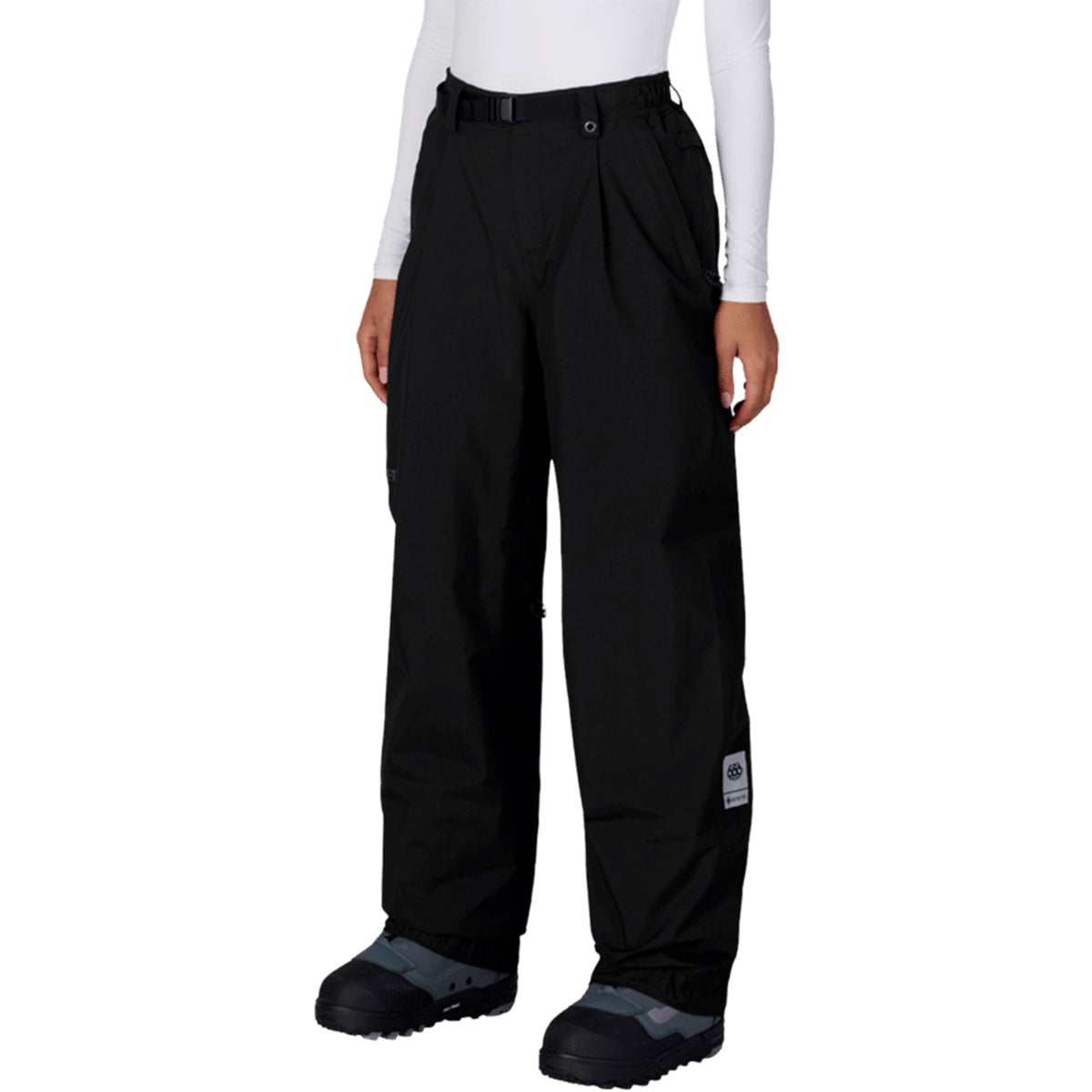 686 Women's Gore-Tex Outline Pant Black 2027 Womens Snowboard Pants