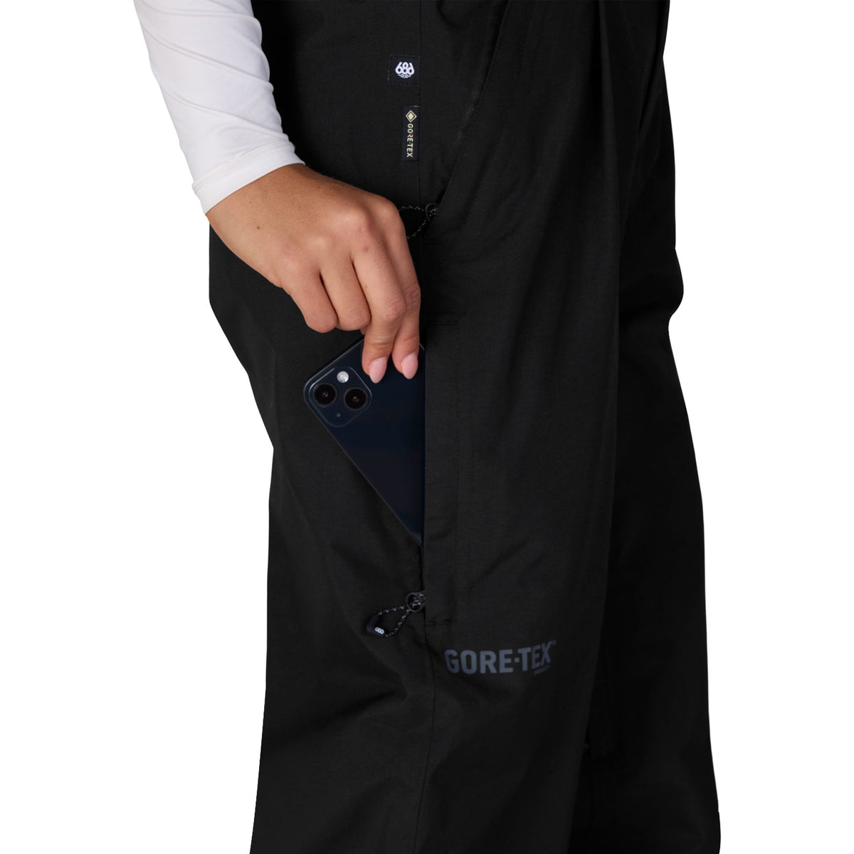 686 Women's Gore-Tex Outline Pant Black 2027 Womens Snowboard Pants