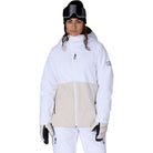 686 Women's Hydra Thermagraph Jacket White Colorblock 2027 Womens Snowboard Jackets