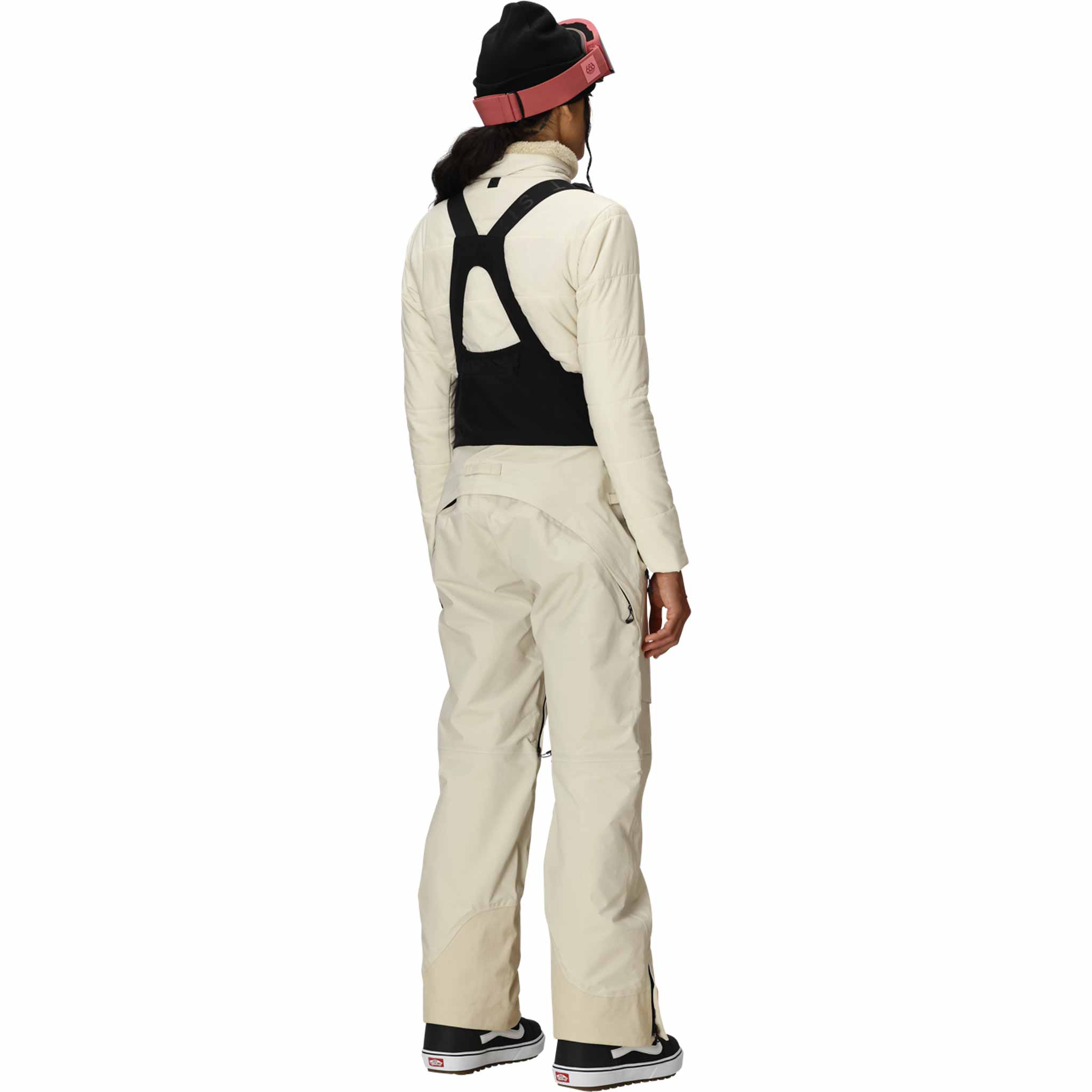 686 Womens Gore-Tex Dispatch Shell Bib Limestone 2026 Womens Snowboard Pants