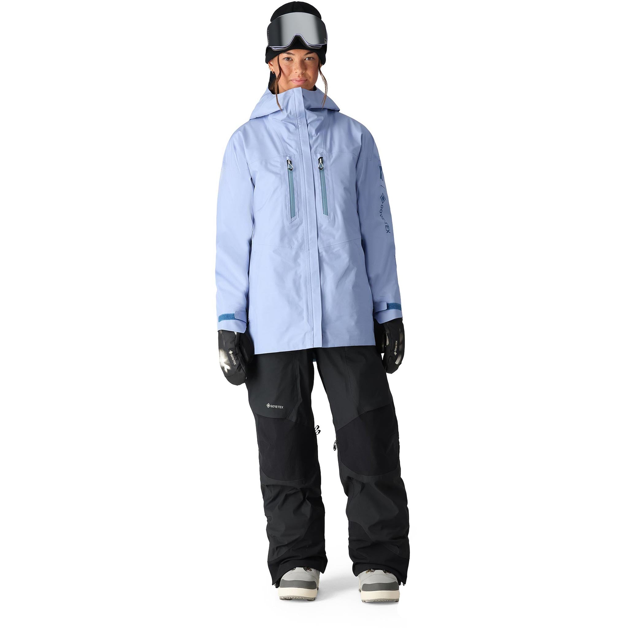 686 Womens Gore-Tex Skyline Jacket Purple Impression 2025 Womens Snowboard Jacket