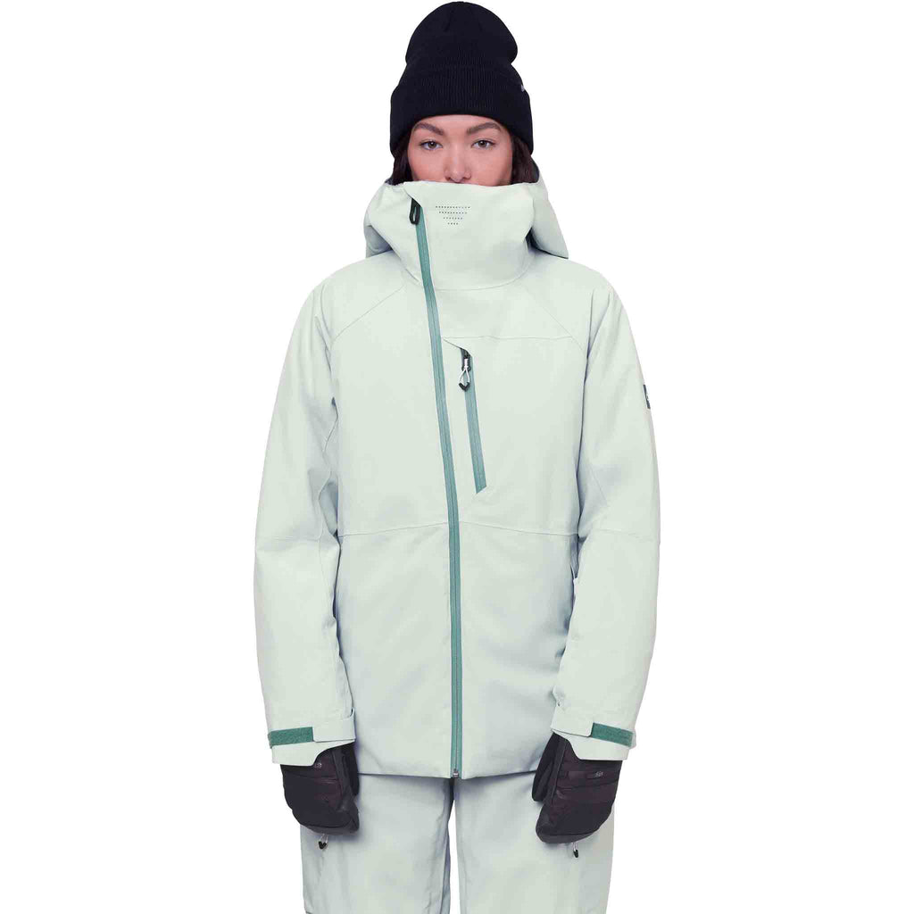 686 Womens Hydra Insulated Jacket Dusty Sage Womens Snowboard Jacket