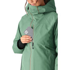 686 Womens Hydra Jacket Cypress Green 2025 Womens Snowboard Jacket