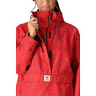 686 Womens Outline Shell Anorak Keith Haring Red 2025 Womens Snowboard Jacket