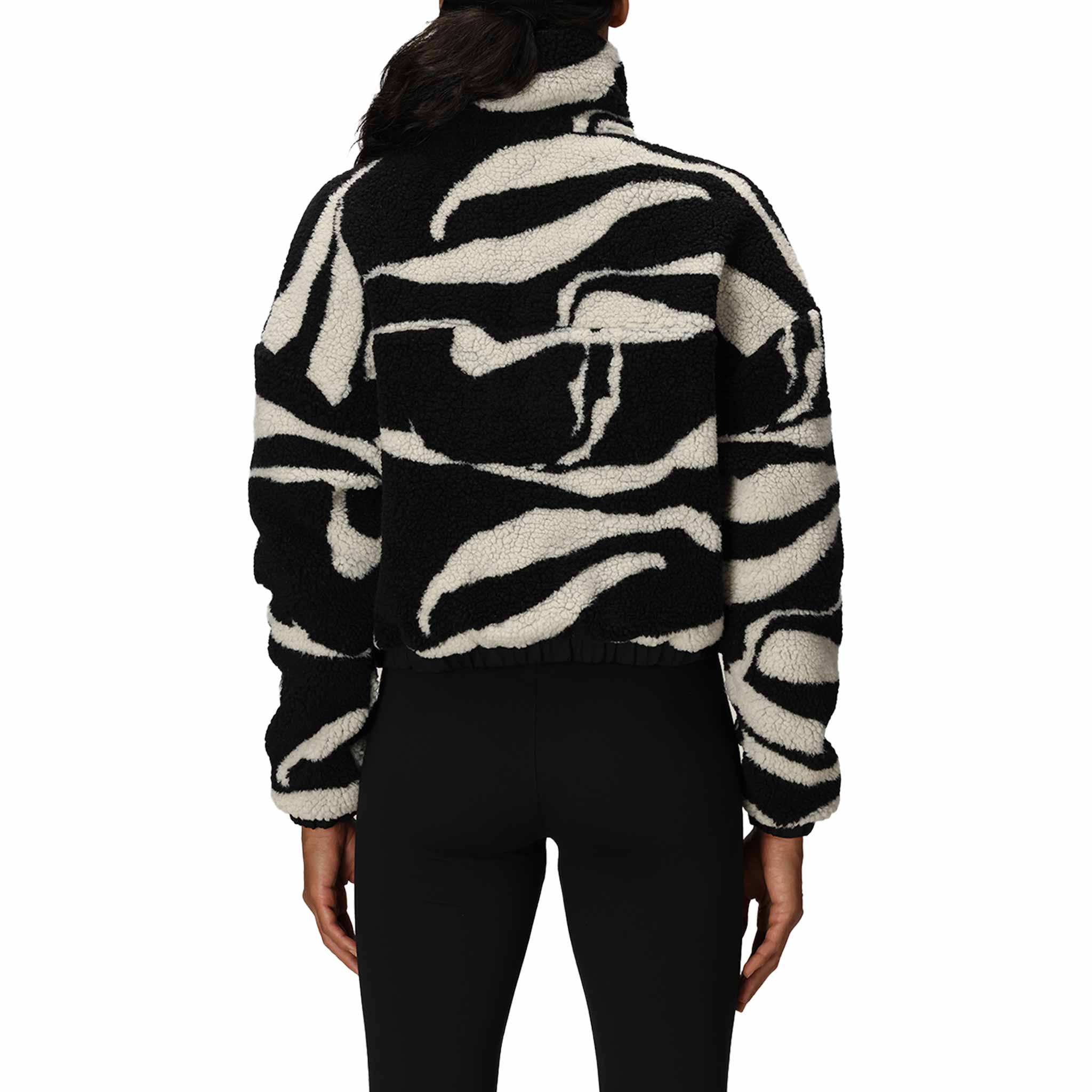 686 Womens Outpost Sherpa Jacket Black Vapors 2026 Casual Jackets