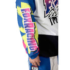 686 X Fox Racing Shell Anorak Fox Racing White Colourblock 2026 Mens Snowboard Coat