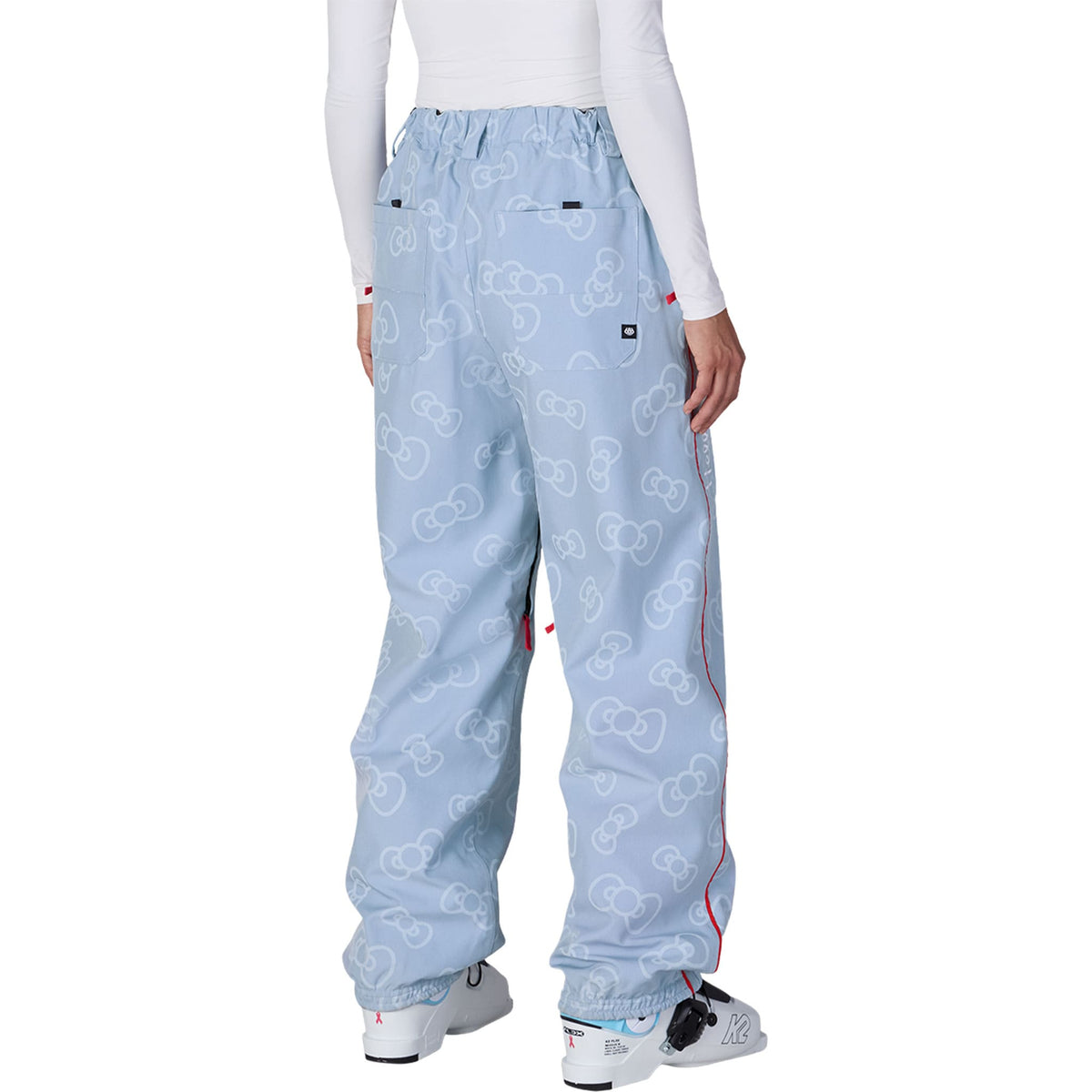 686 X Hello Kitty Women's Lil Bow Shell Pant Denim 2027 Womens Snowboard Pants