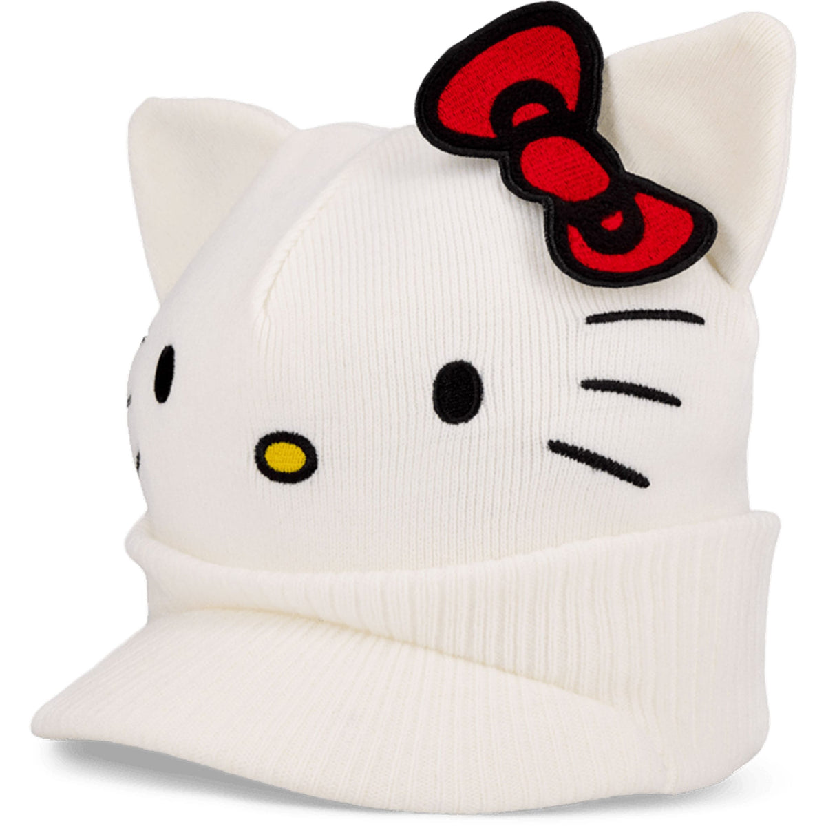 686 X Hello Kitty Women's Visor Beanie White 2027 Beanie