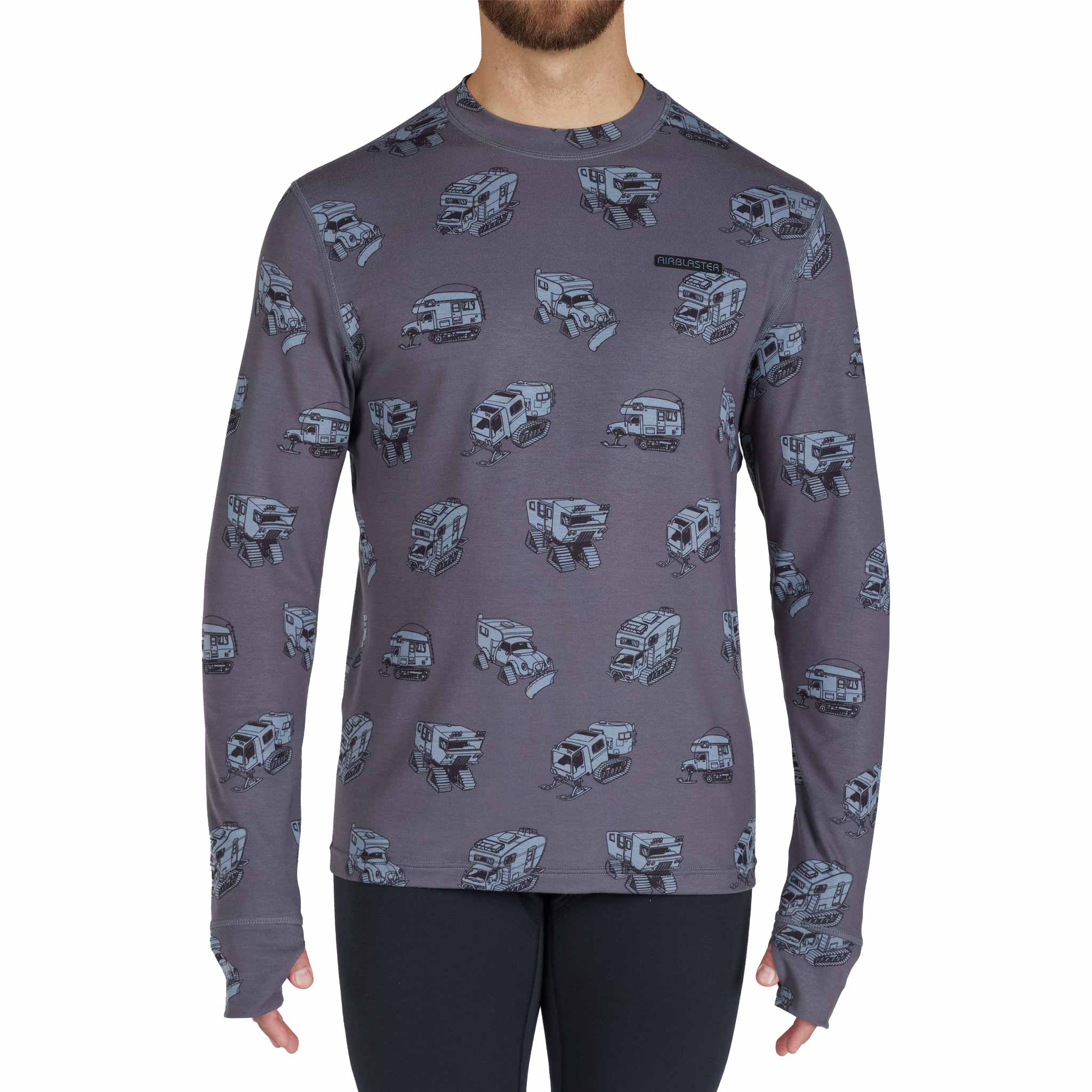 Airblaster Base Layer Top Whips Mens Thermal
