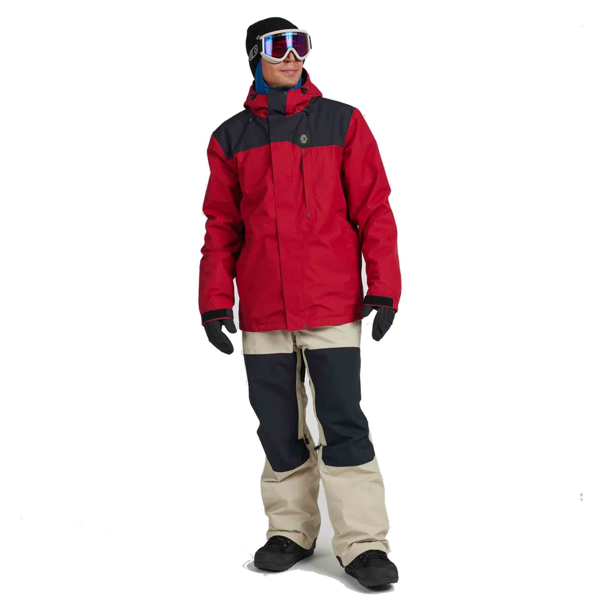 Airblaster Beast 2L Jacket Crimson 2026 Mens Snowboard Coat