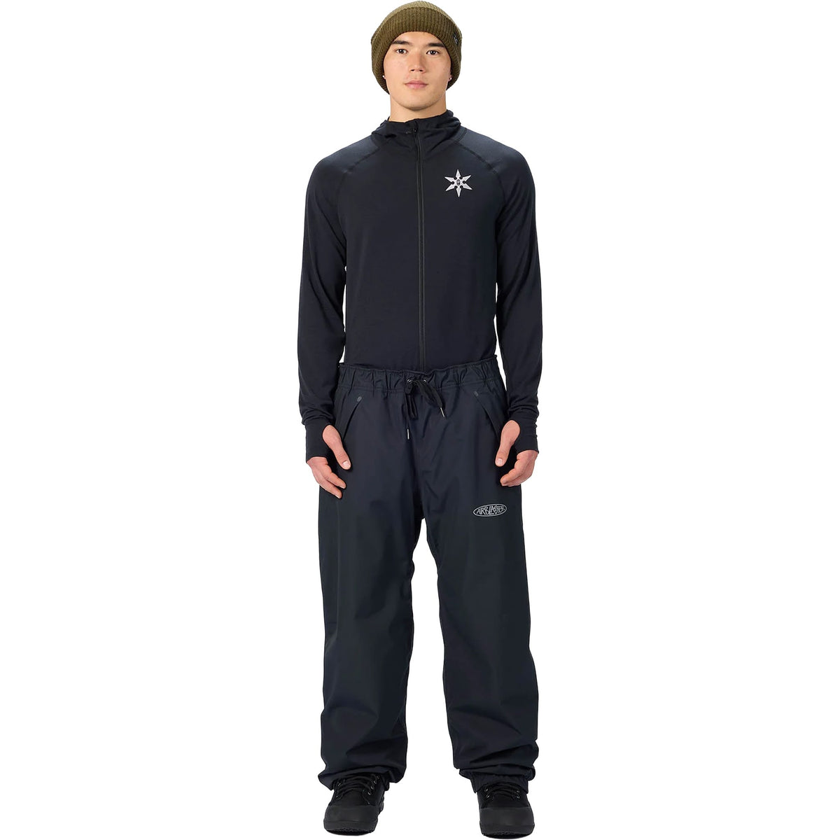 Airblaster Beast Access Pant Black 2027 Mens Snowboard Pants