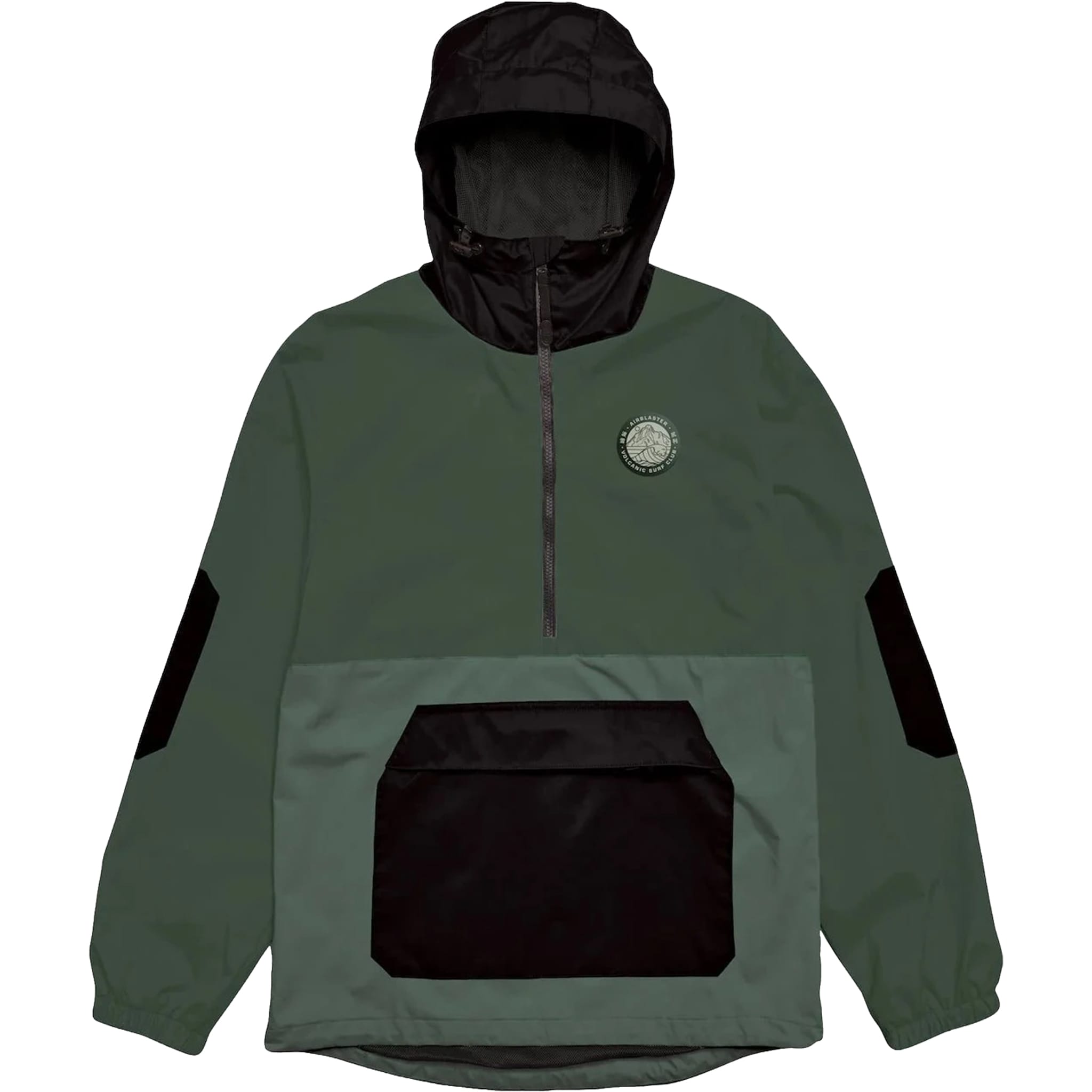 Airblaster Breakwinder Packable Pullover Jacket Lizard Mallard Casual Jackets