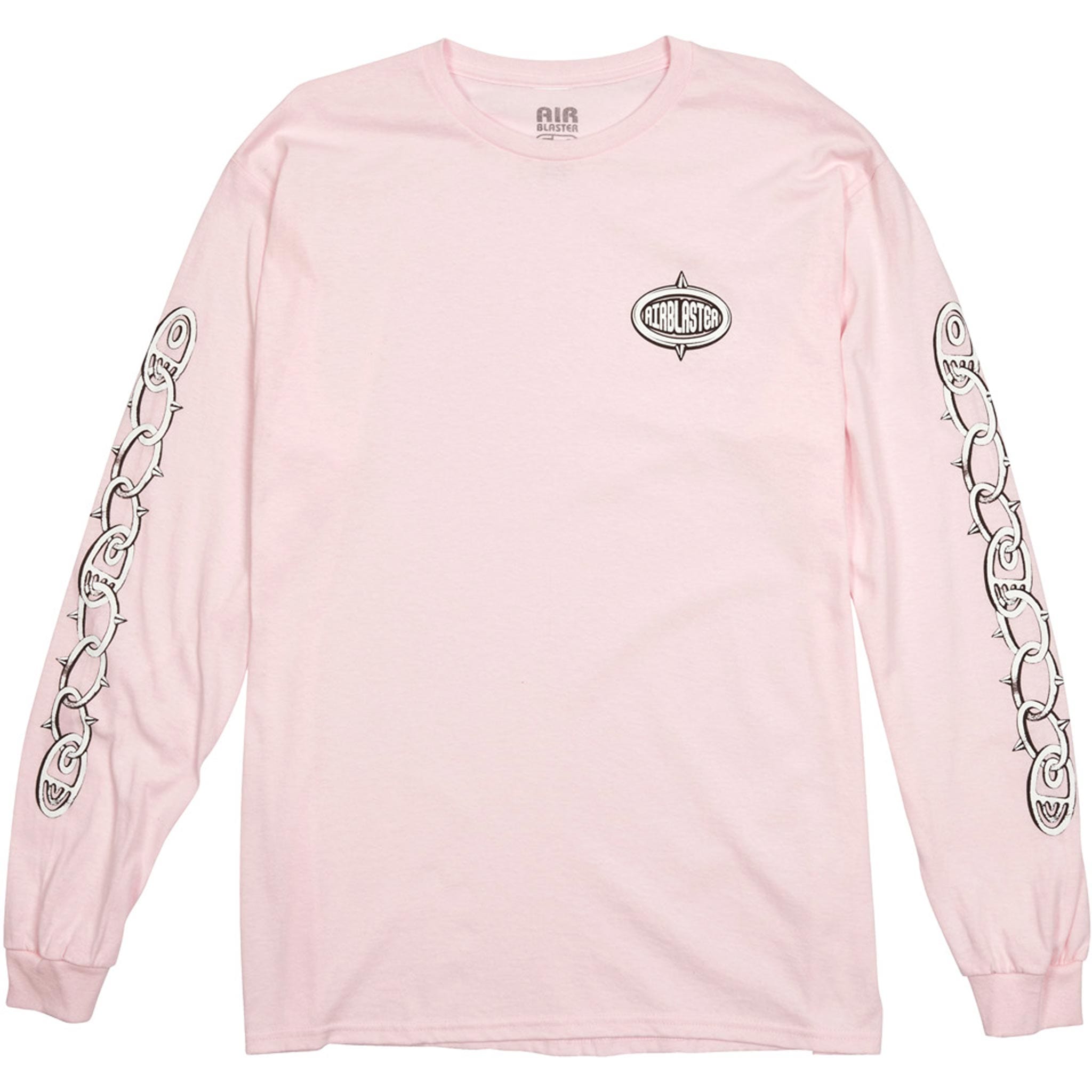 Airblaster Chainz Long Sleeve Tee Soft Pink T Shirt