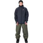 Airblaster Flipside Jacket Black Leopard 2027 Mens Snowboard Jackets