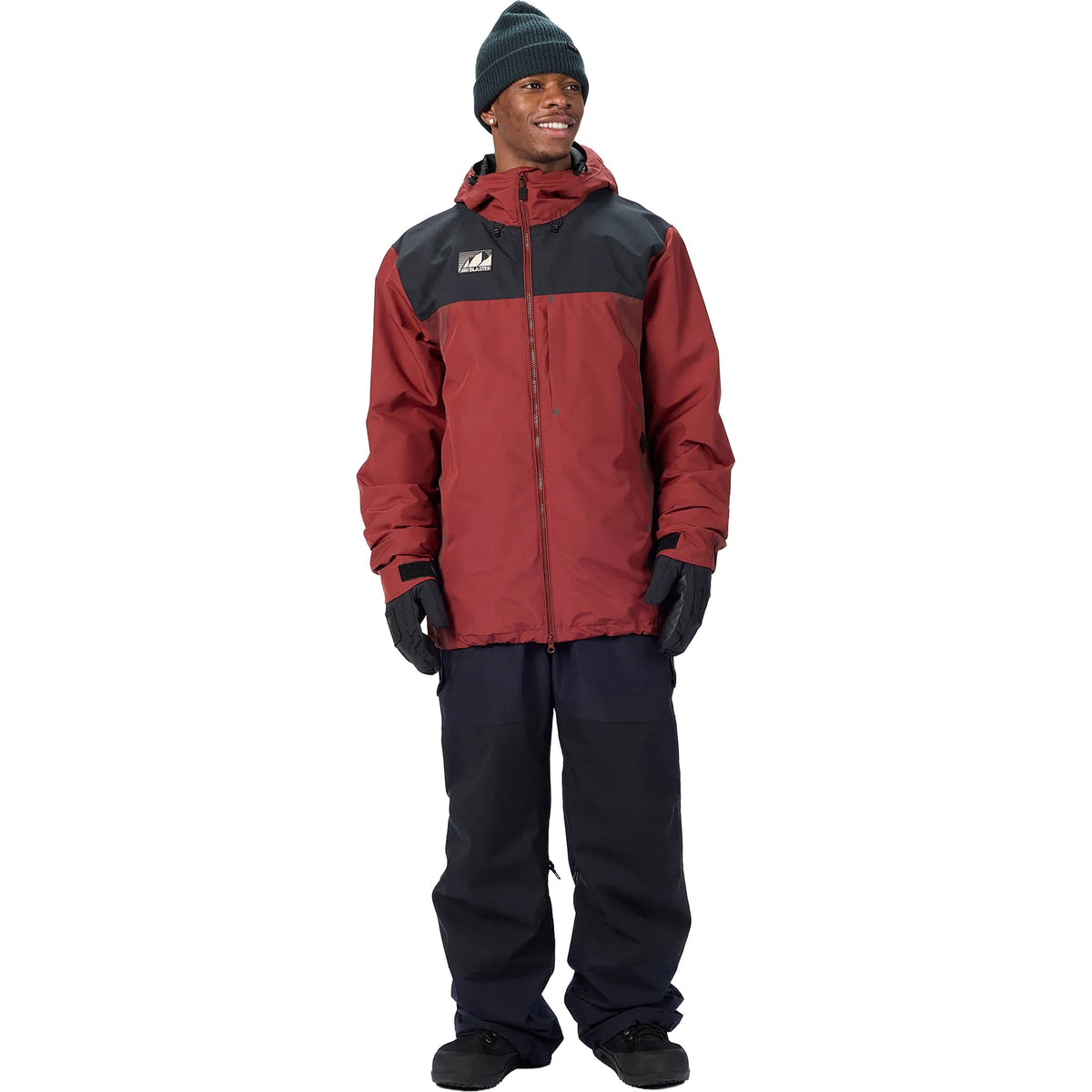 Airblaster Guide Shell Jacket Oxblood 2027 Mens Snowboard Jackets