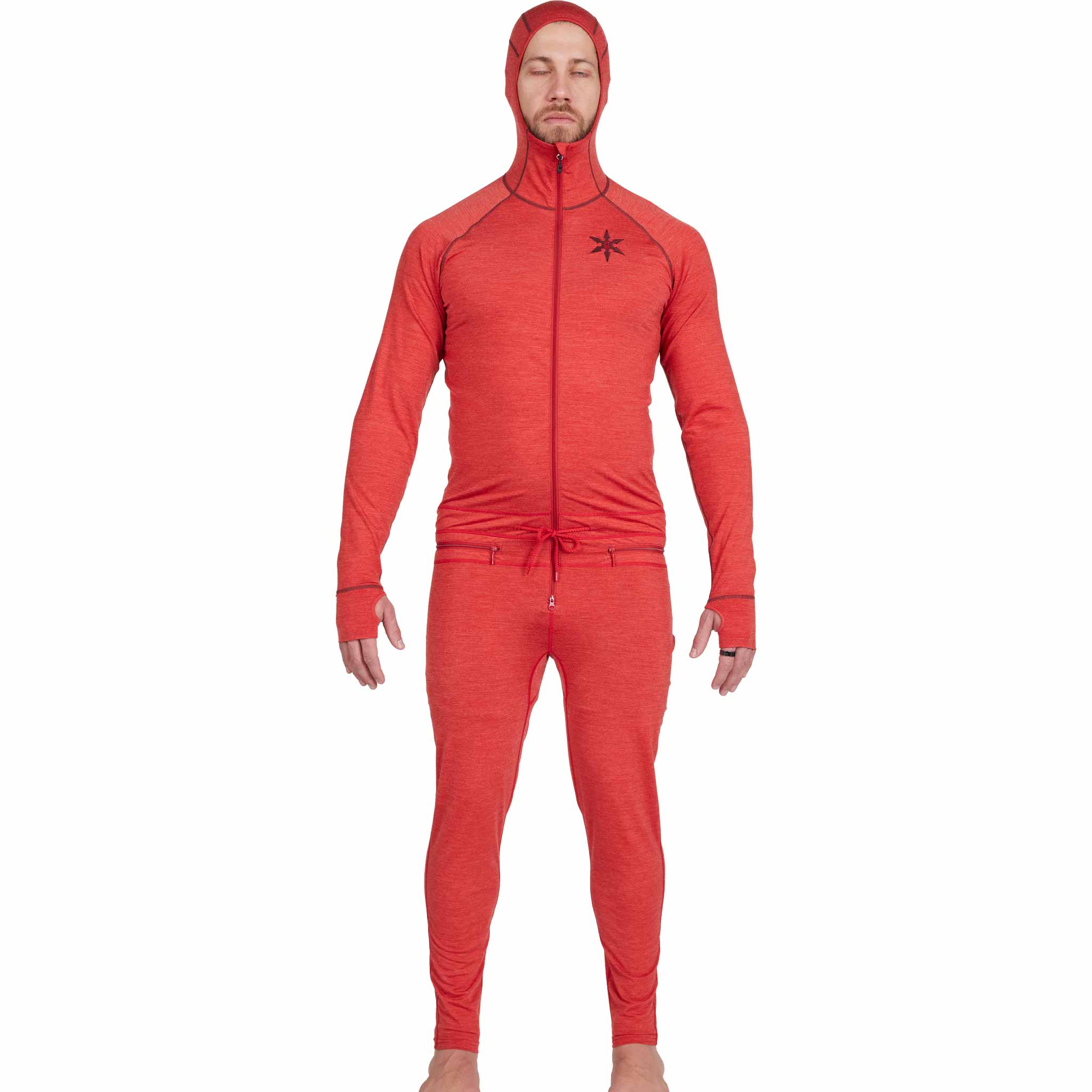 Airblaster Merino Ninja Suit Chili Mens Thermal