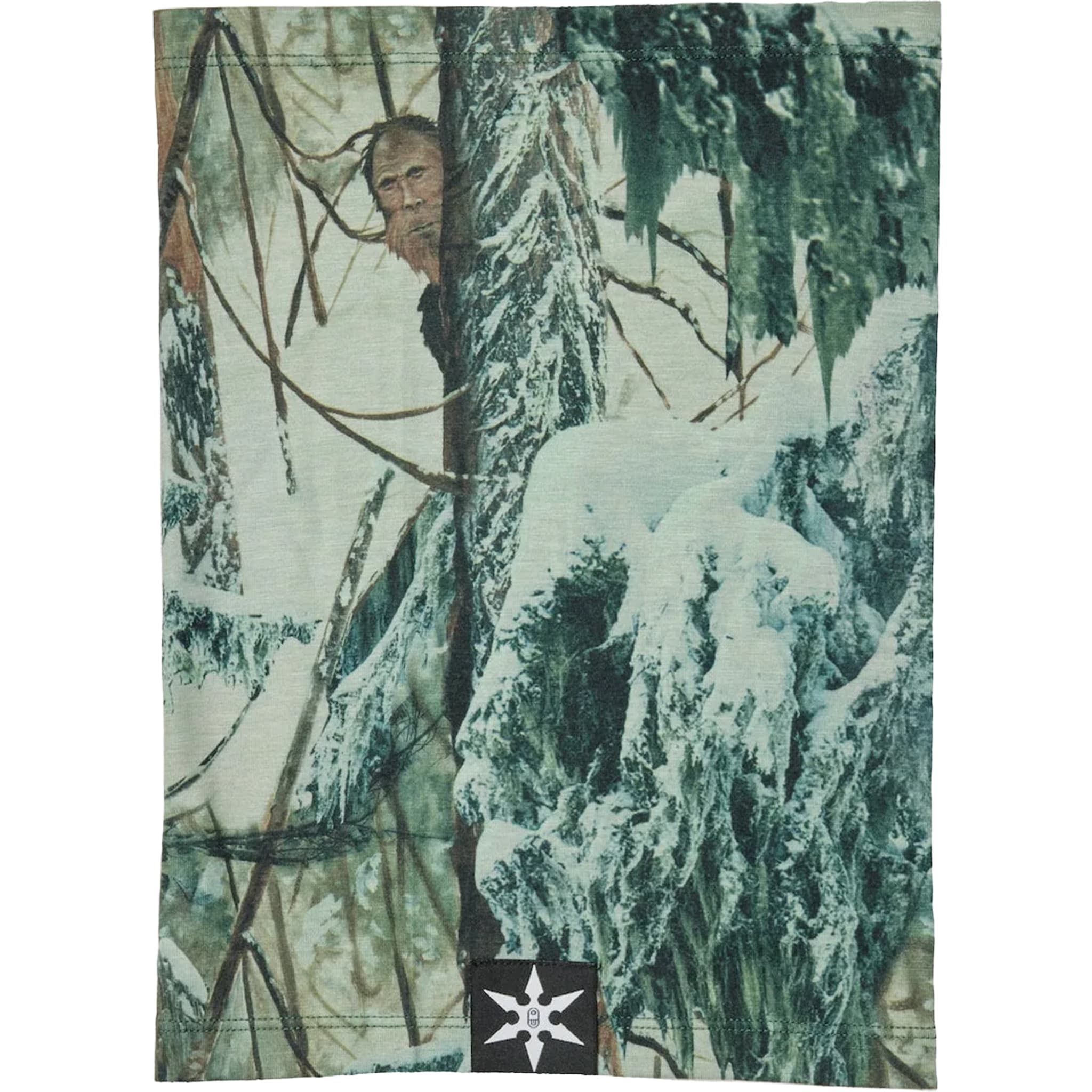 Airblaster Ninja Turtleneck Green Yetiflage Facemask