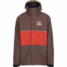Airblaster Phatstripe Jacket Cocard Chocolate Mens Snowboard Coat
