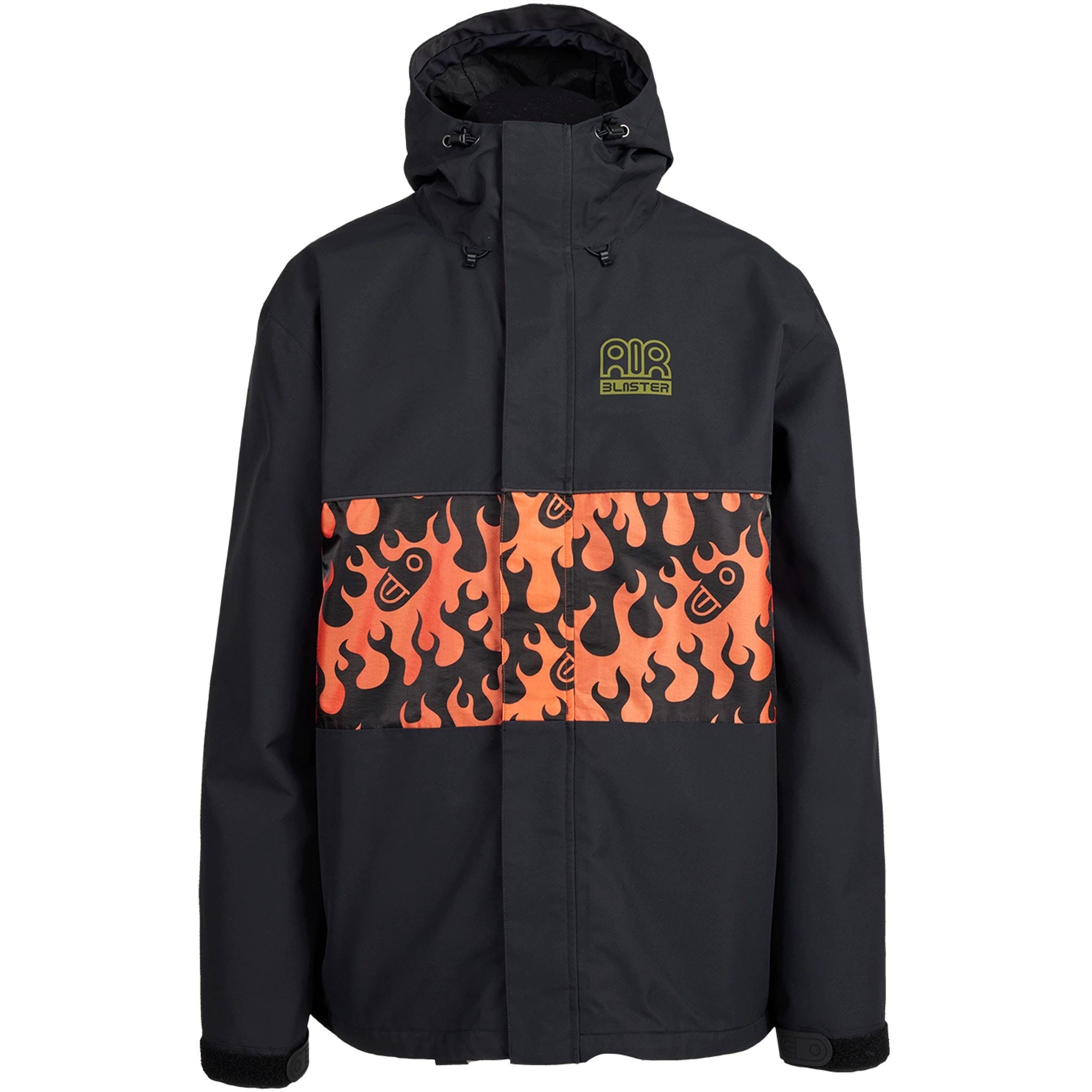 Airblaster Phatstripe Jacket Flames 2025 Mens Snowboard Coat