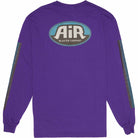 Airblaster Station Oval Long Sleeve Purple T Shirt