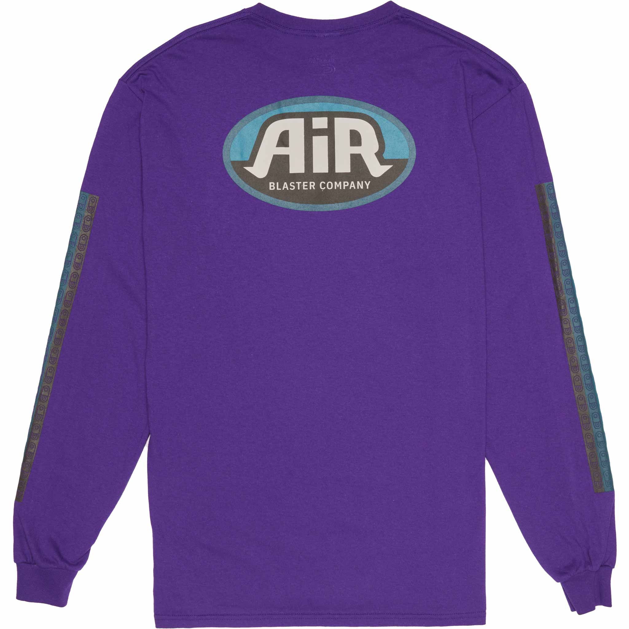 Airblaster Station Oval Long Sleeve Purple T Shirt
